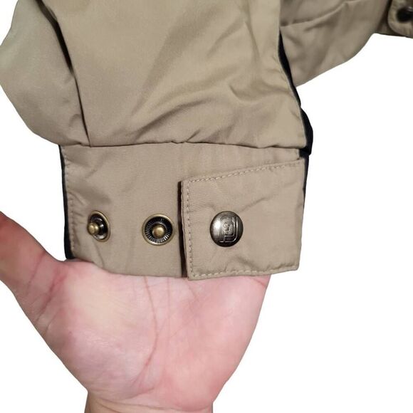 Dryjoys‎ by Footjoy Full Zip Removable Sleeves Beige Jacket Men's Size Lg - Picture 7 of 16